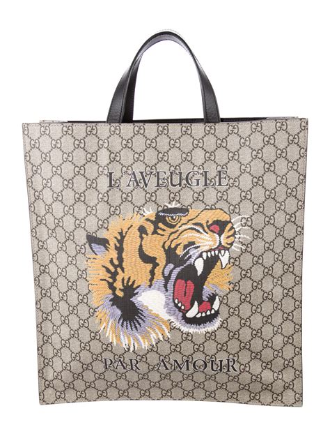 gucci bag tiger|Gucci tiger for sale.